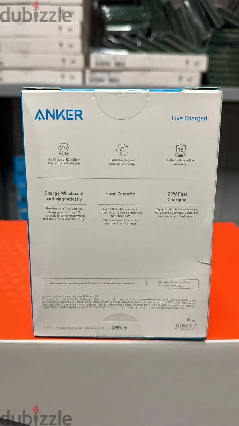 Anker 334 MagGo battery (powercore 10k) 10000mah 1