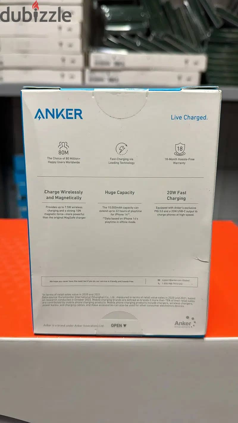 Anker 334 MagGo battery (powercore 10k) 10000mah amazing price 1