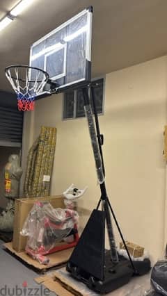 basketball hoop hydrolic system