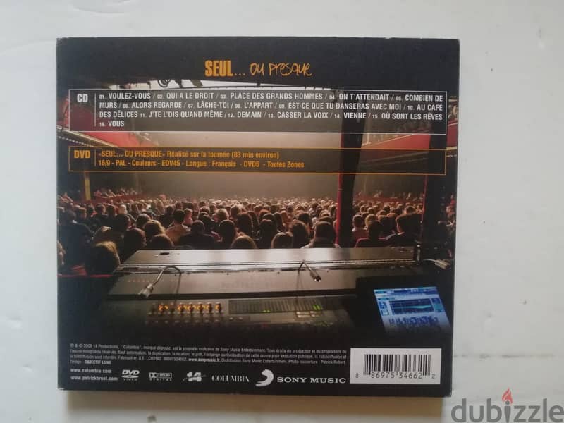 Patrick Bruel - seul ou presque  -Acoustic CD + DVD 1