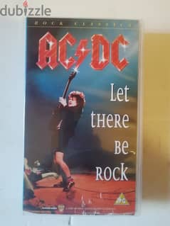 AC/DC Let there be rock  original vhs 0