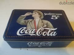 Retro style Coca Cola tin box 20*13cm
