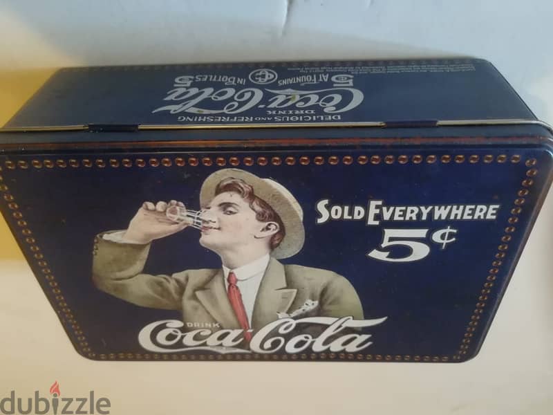 Retro style Coca Cola tin box 20*13cm 1