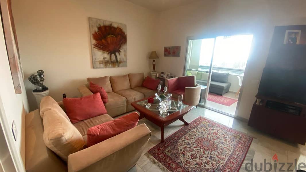 L15093-Furnished 2-Bedroom Apartment For Sale In Dbayeh 2