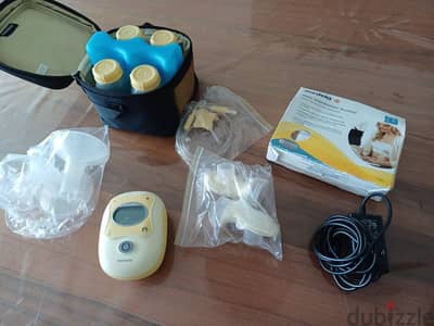 Medela freeztyle Double Electric Breast Pump + Bustier Size M + Bag