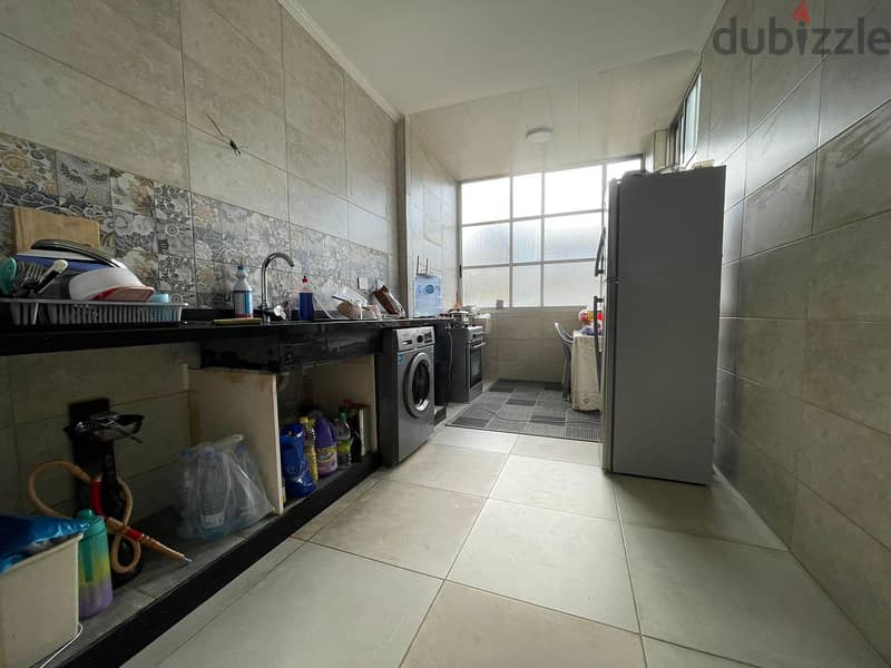 L15107-Semi-Furnished Apartment for Sale In Mansourieh 1