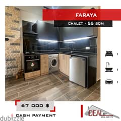 Chalet for sale in Faraya 55 sqm ref#nw56351