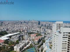 165 Sqm | Fully furnished Apartment for rent in Mar Roukoz|Beirut view