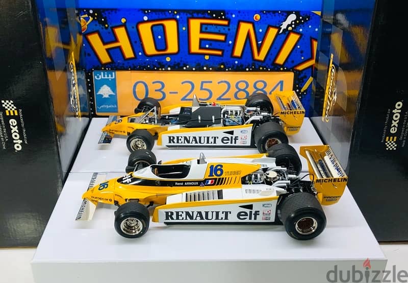 1/18 diecast Exoto F1 Renault New in Box 1