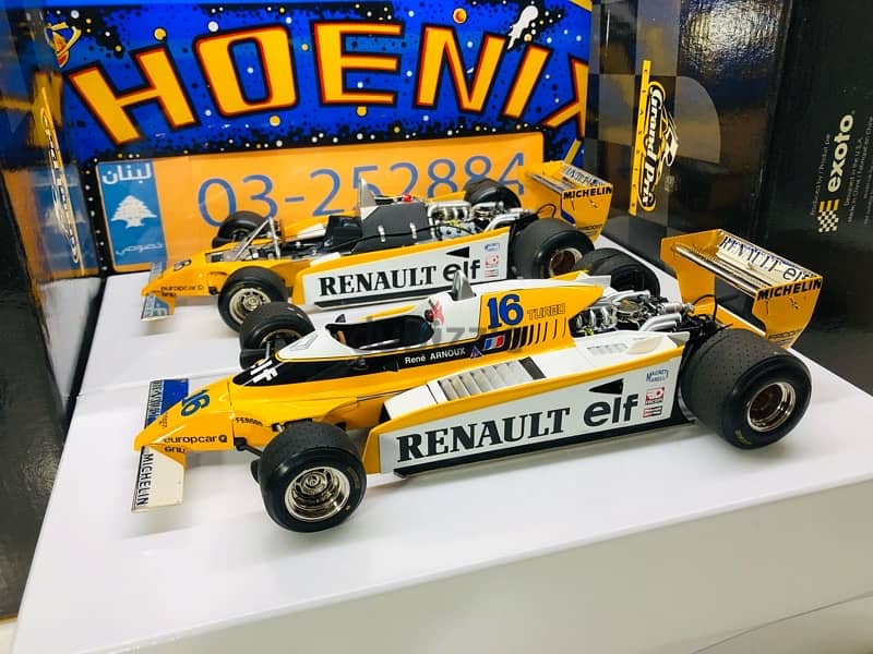 1/18 diecast Exoto F1 Renault New in Box 4
