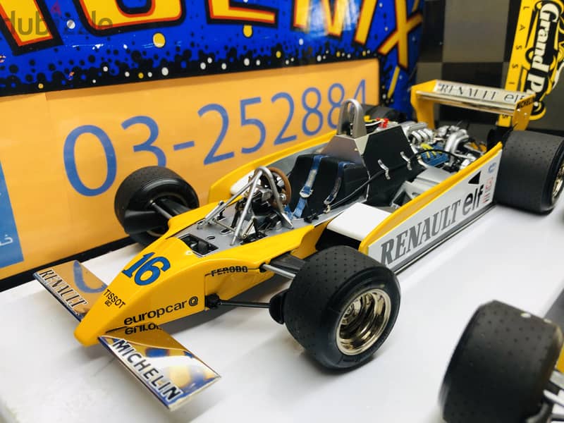 1/18 diecast Exoto F1 Renault New in Box 17