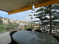 240Sqm|Fully furnished apartment for rent in Broummana/Mrah Ghanem 0