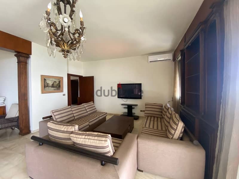 240Sqm|Fully furnished apartment for rent in Broummana/Mrah Ghanem 6