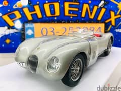 1/18 diecast Autoart Jag C-Type 1st Edition Very detailed PROMO Price