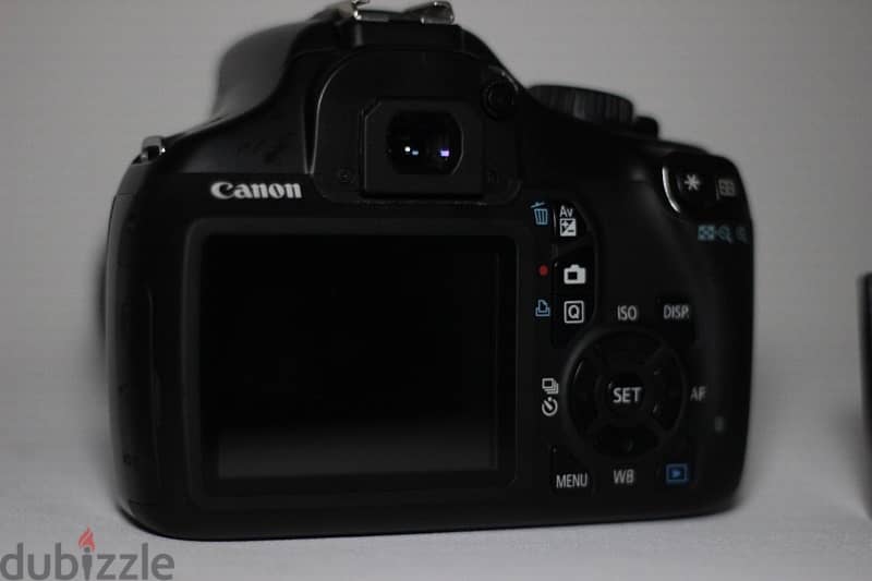 canon 1100d with bag and charger + 2 new battery 4