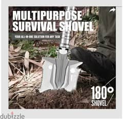CAMPING FOLDING SURVIVAL SHOVEL TACTICAL ENTRENCHING / 3$ delivery