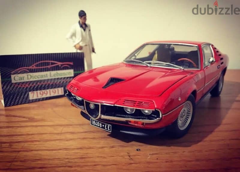 very rare alfa romeo autoart scale 1/18 diecast only one in jounieh 1