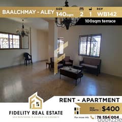 Apartment for rent in Baalchmay Aley WB142