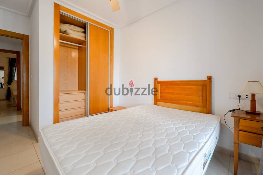 Spain Murcia ground floor furnished apartment with garden MSR-AA3704LT 8