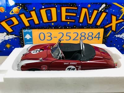 1/18 diecast Full opening Porsche 356A Carrera GT Speed Bruce Jennings