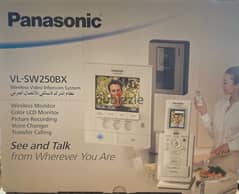Panasonic wireless video intercom system نظام انتركم لاسلكي