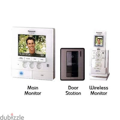 Panasonic wireless video intercom system نظام انتركم لاسلكي