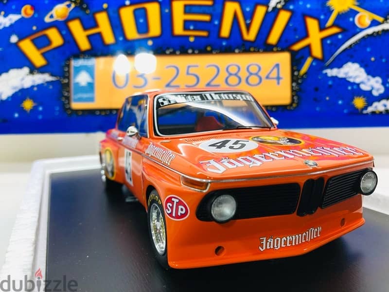 1/18 diecast (RESIN) BMW 2002 Turbo 1974 Limited 300 pieces Jäger 3