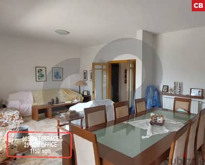 230 SQM Apartment FOR SALE in Broumana /برمانا REF#CB104813