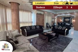 Sodeco 225m2 | Ultra Prime Location | Decorated | PA |