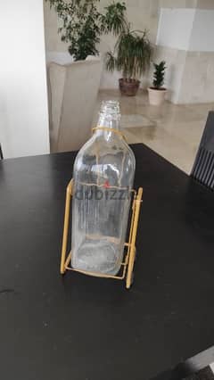 Big glass bottle