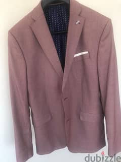 Zara Man original blazer, size 52, salmon color, never worn