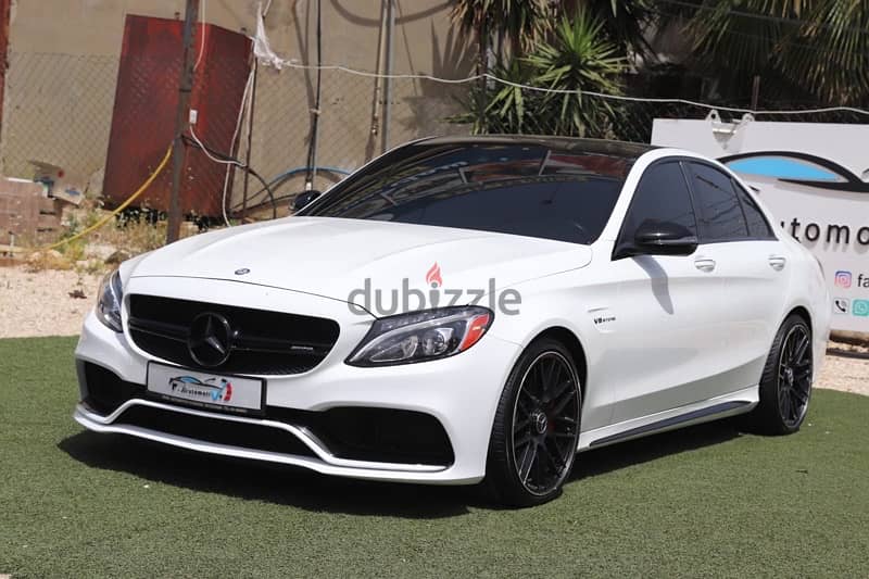 mercedes c63s 2016 73000 mill in a very good condition 2