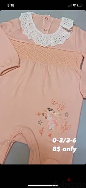 0-3 months girl turkish clothes NEW 7