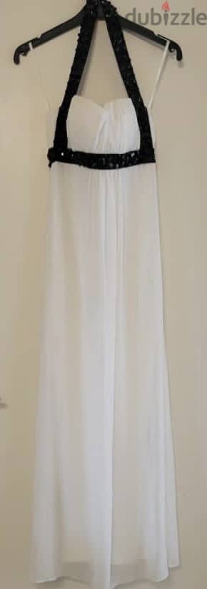 White dress for sale (gown) excellent condition 1