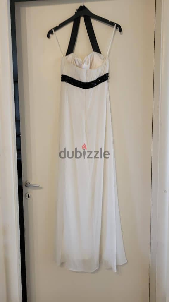White dress for sale (gown) excellent condition 2