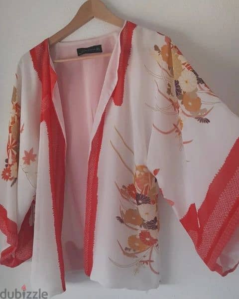 Zara Summer Floral Kimono 1