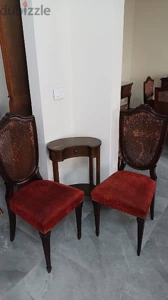 dining room, 12 chairs ,with everything in the pictures 6