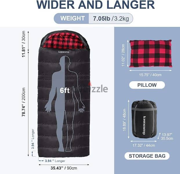 kenncamp /winter sleepin bag 3