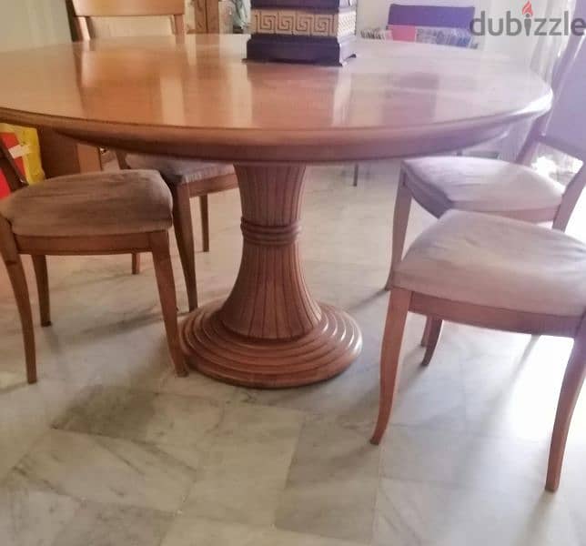 Dinning table and chairs 2