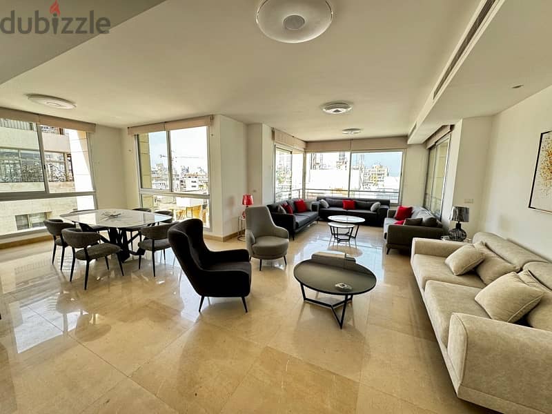 Fully Furnished Apartment For Rent in Achrafieh شقة للإيجار في أشرفية 1