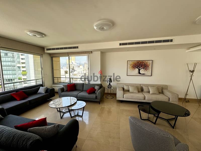 Fully Furnished Apartment For Rent in Achrafieh شقة للإيجار في أشرفية 2