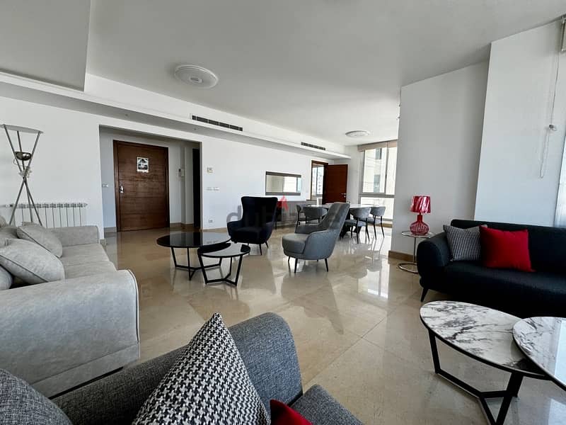 Fully Furnished Apartment For Rent in Achrafieh شقة للإيجار في أشرفية 3