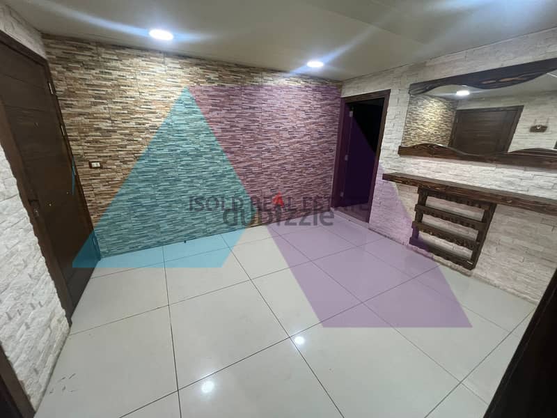 Decorated & Furnished 330m2 apartment+mountain view for sale in Ghazir 7