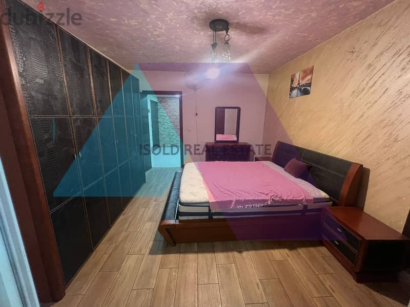Decorated & Furnished 330m2 apartment+mountain view for sale in Ghazir 10