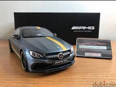 mercedes benz c63 s coupe diecast scale. 1/18
