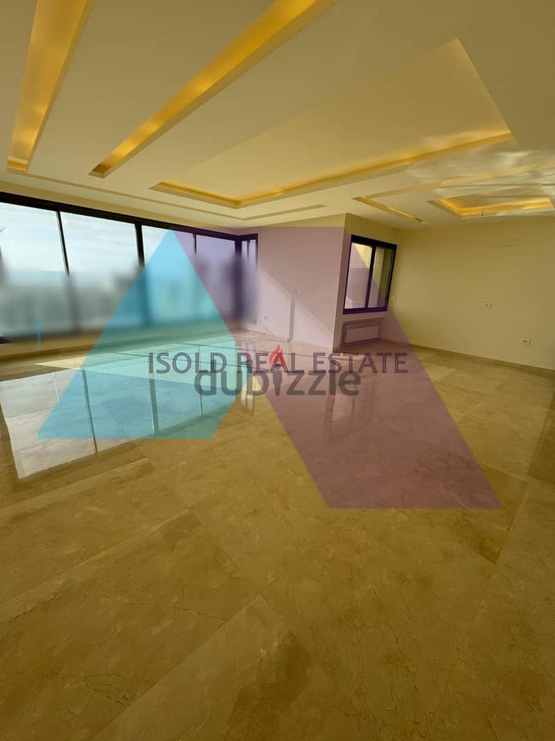 Luxurious decorated 220 m2 apartment+ sea view for sale  in Jal El Dib 1