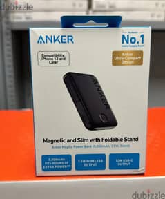 Anker MagGo power bank 5000mah magnetic and slim with foldable stand g