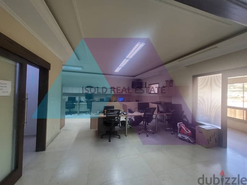 Fully Equipped & Furnished 270 m2 office for sale in Dbaye Highway 3