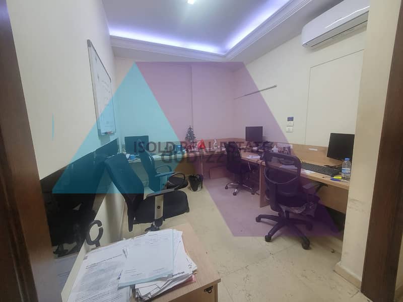 Fully Equipped & Furnished 270 m2 office for sale in Dbaye Highway 5