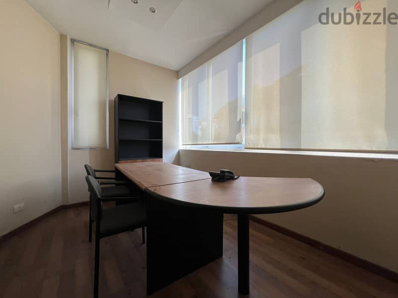 Hazmiyeh | 50m² Office | 2 Rooms | Parking Lot | Reception 2